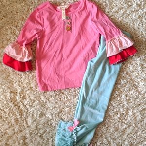 Matilda Jane girls outfit size 4 excellent conditi